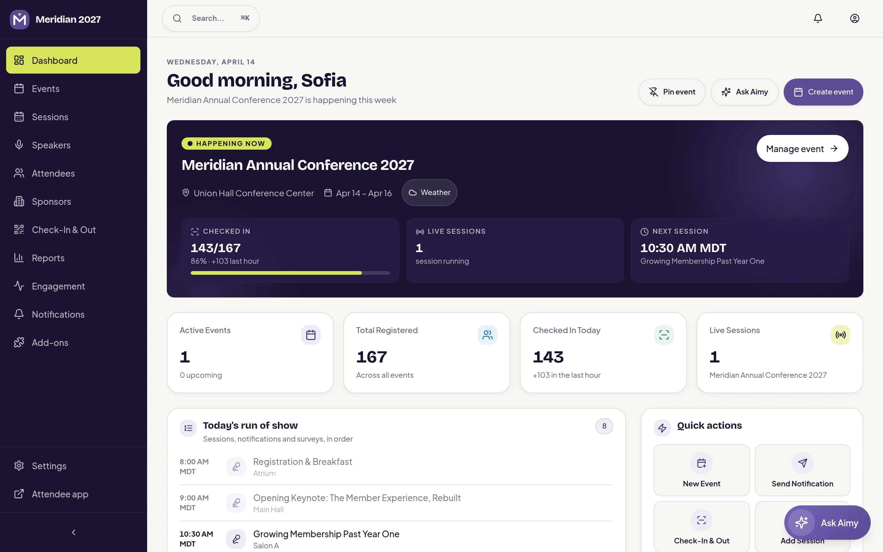 naimtag staff dashboard — Dashboard